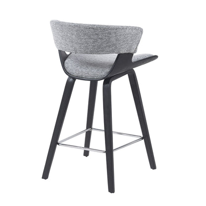 Jagger - Modern Barstool With Black Frame