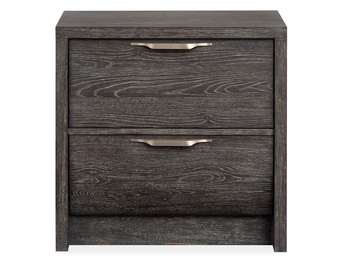 Kinsley - Drawer Nightstand - Black Heron