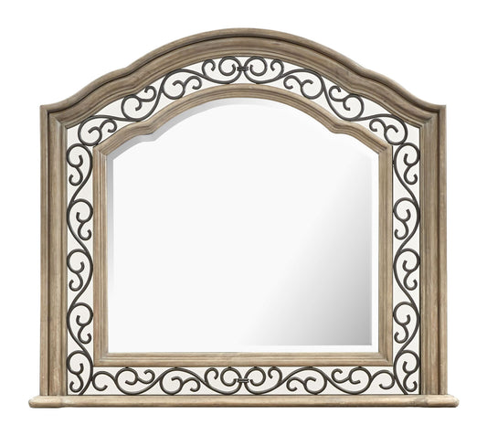 Marisol - Shaped Mirror - Fawn