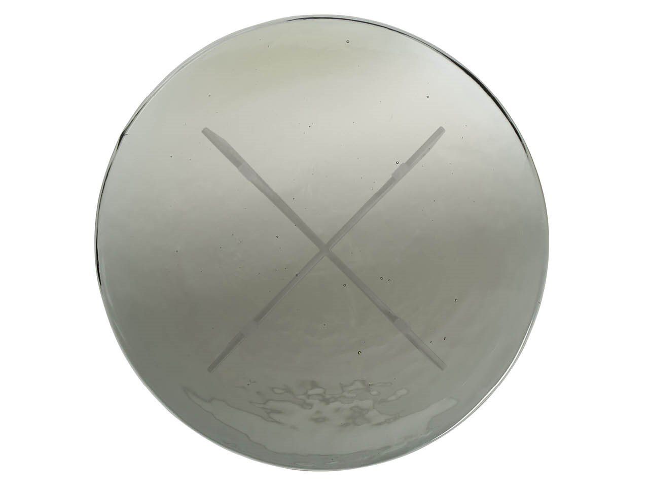 Avaline - Jordan Side Table - Pearl Silver / Gray