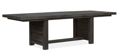 Plum Creek - 10 Piece Extendable Trestle Dining Table Set