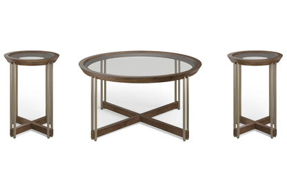Elora - Round Cocktail Table Set
