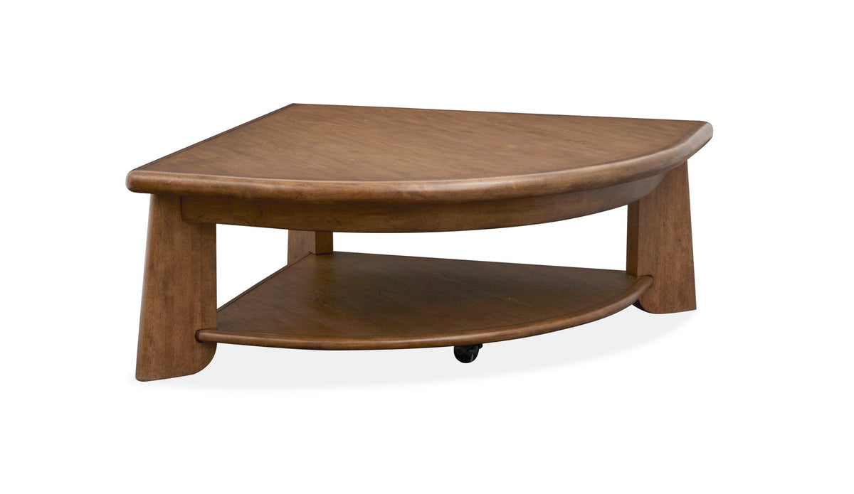 Tanner - Pie Shaped Lift Top Cocktail Table Set