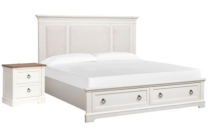Kingston - Upholstered Panel Storage Bedroom Set