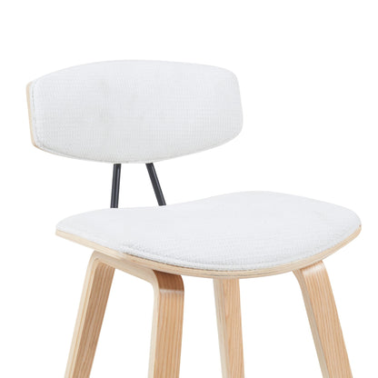 Fox - Swivel Counter Height Stool - Light Brown