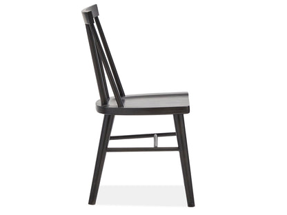 Lindon - Dark Dining Side Chair (Set of 2) - Coffee Bean