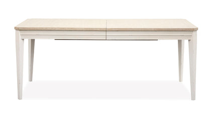 Echo Isles - Extendable Rectangular Dining Table - Sea Pearl And Driftwood
