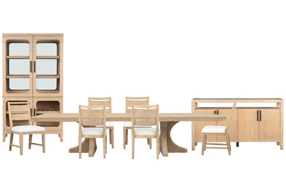 Somerset - Extendable Trestle Dining Table Set