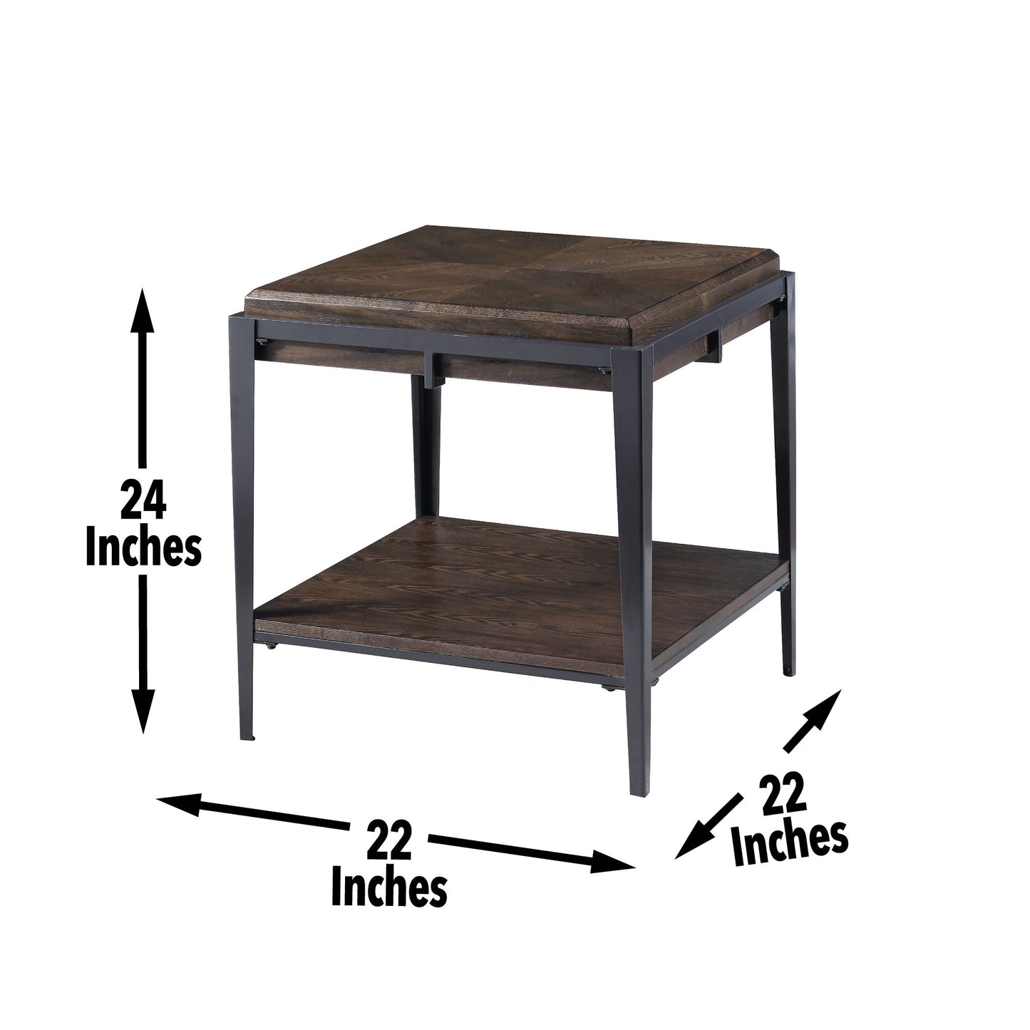 Waco - End Table - Brown
