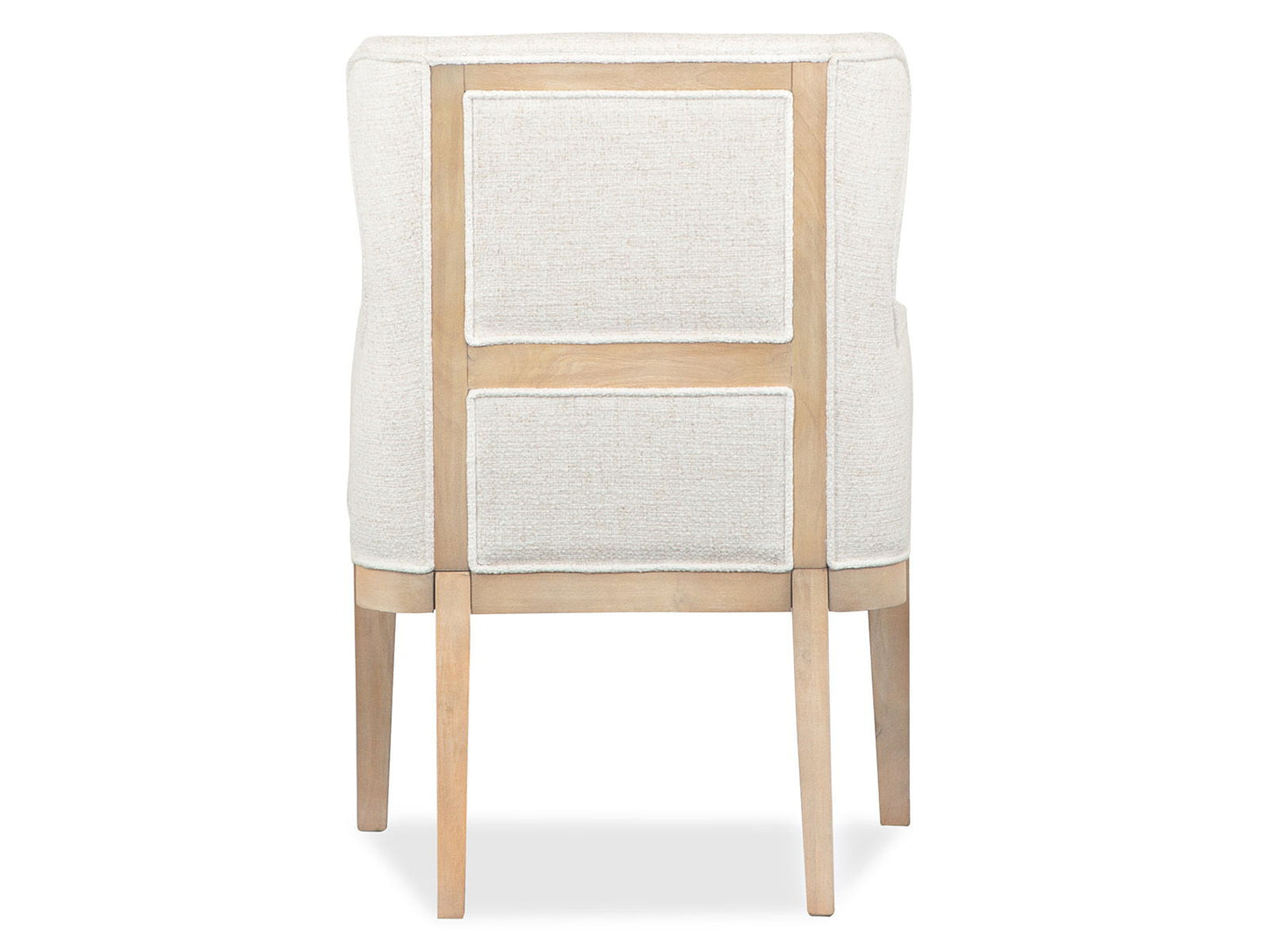 Somerset - Dining Arm Chair With Upholstered Seat & Back (Set of 2) - Butternut and Omari Natural
