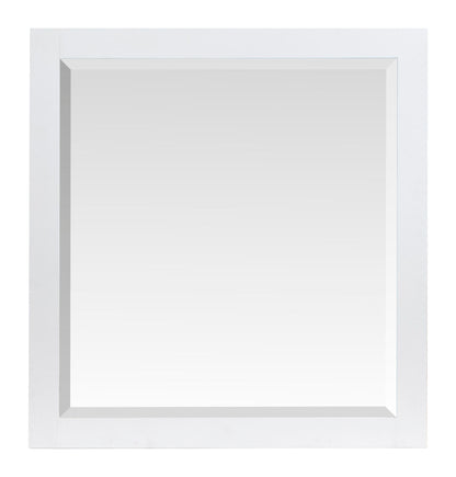 Windmill Harbour - Portrait Mirror - White Whisp And Sand