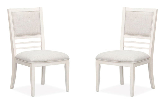 Echo Isles - Upholstered Side Chair (Set of 2) - Sea Pearl And Driftwood