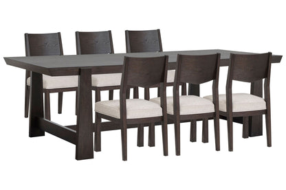 Tauren - Trestle Dining Table Set