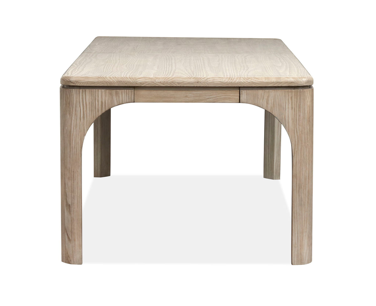 Braelyn - Extendable Rectangular Dining Table - Dorian Gray