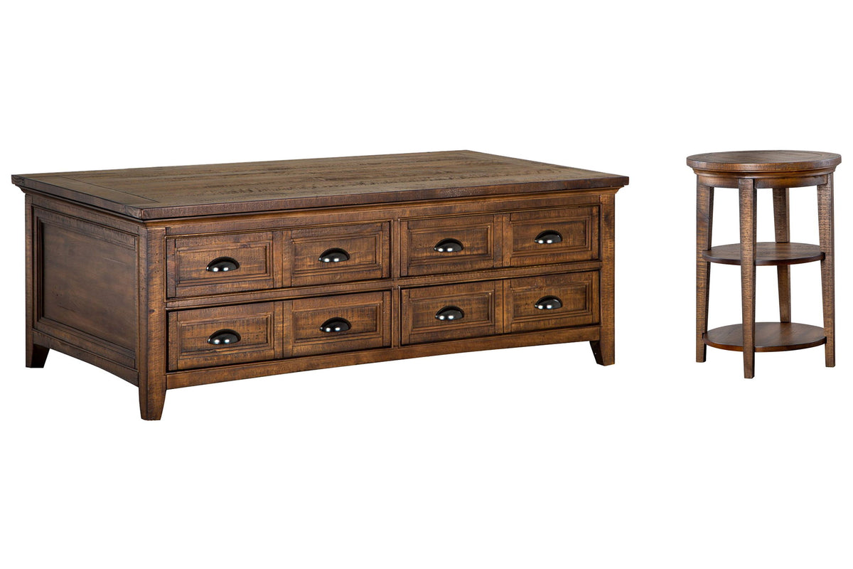 Bay Creek - Lift Top Storage Cocktail Table Set