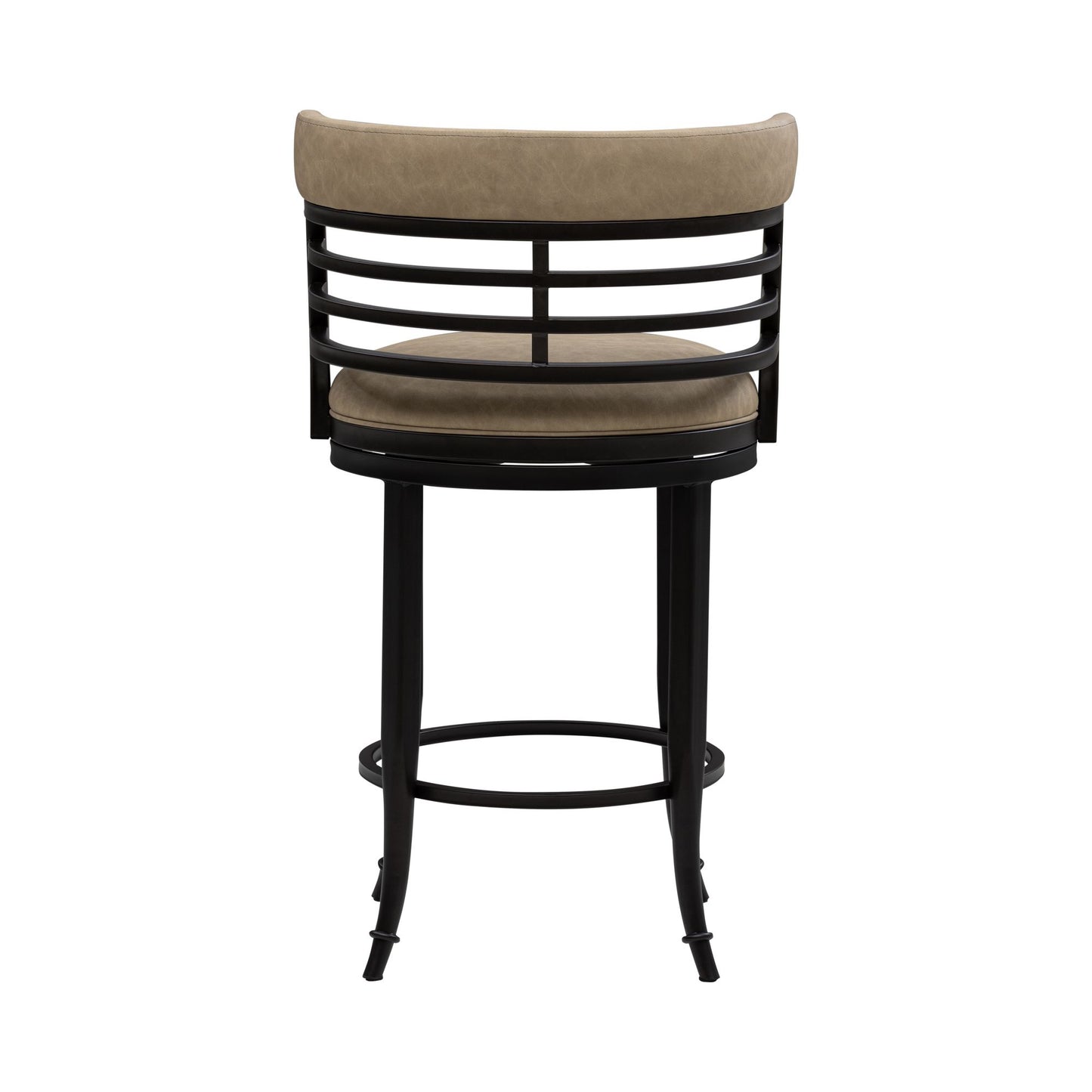 Telia - Upholstered Swivel Counter Height Barstool