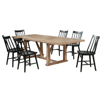 Middleton - 106" Extension Leaf Dining Set