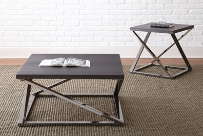 Aegean - 3 Piece Table Set - Gray