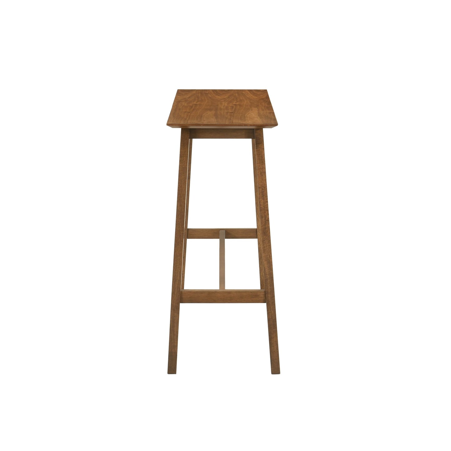 Laverna - 47.25" Wood Top Pub Table - Walnut