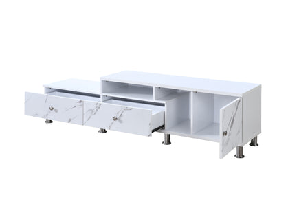 Tessa - TV Stand - White