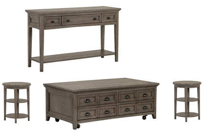 Paxton Place - Lift Top Storage Caster Cocktail Table Set