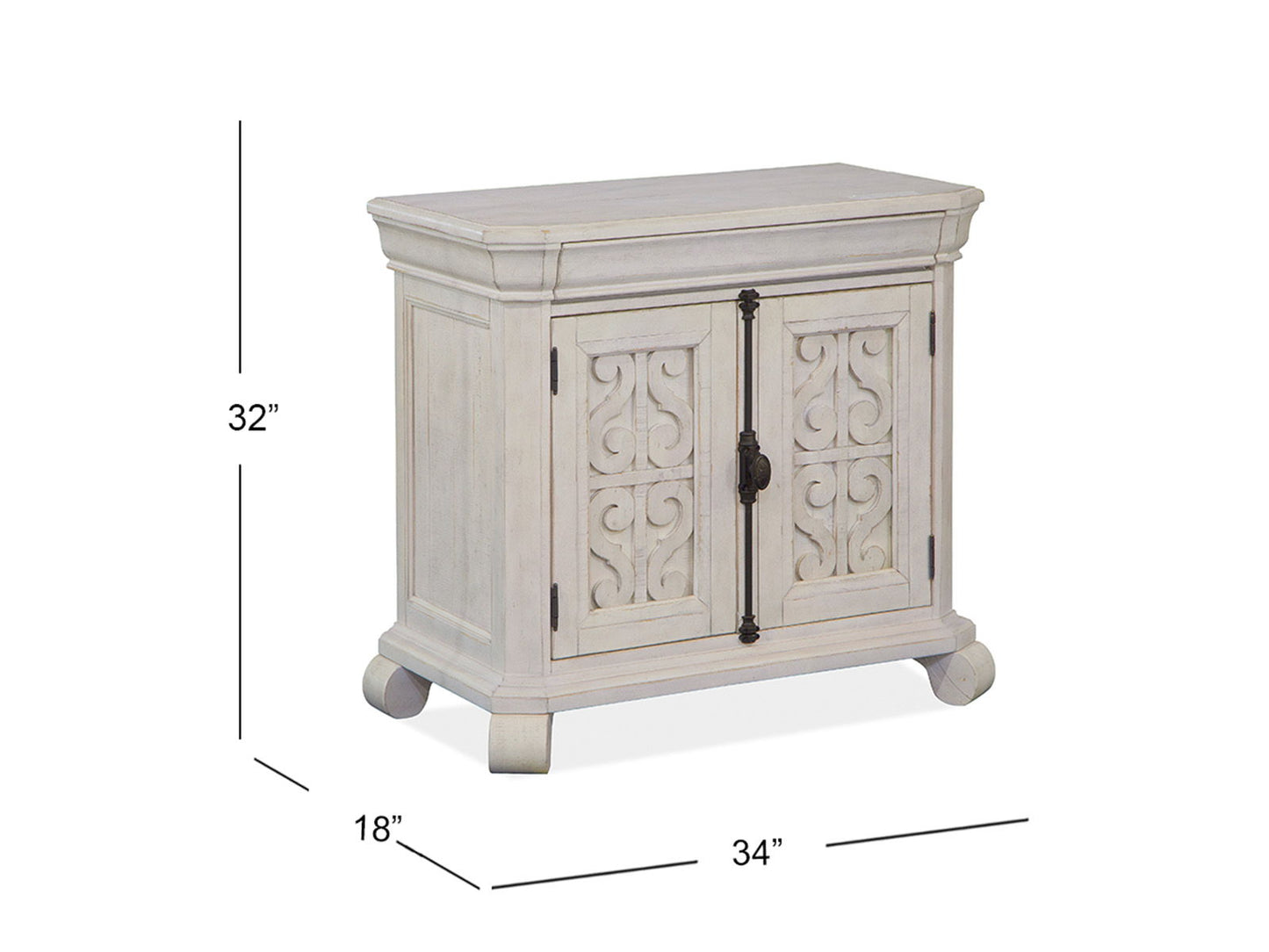 Bronwyn - Bachelor Chest - Alabaster