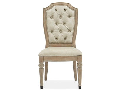Marisol - Dining Side Chair With Upholstered Seat and Back (Set of 2) - Fawn
