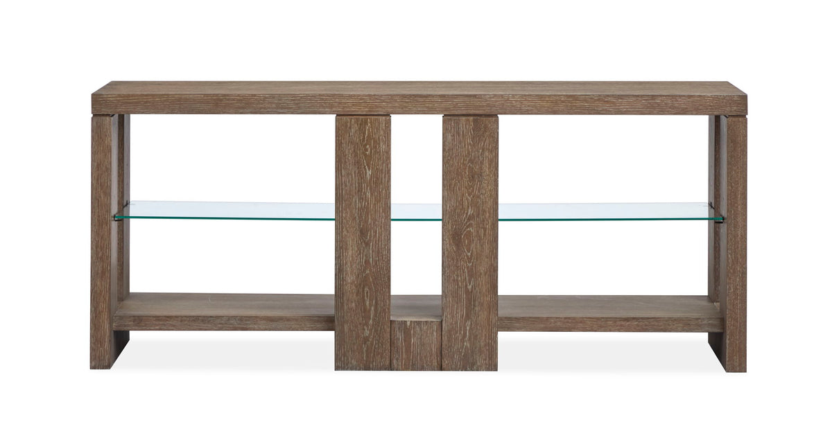 Conway - Console Sofa Table - Spiced Brown