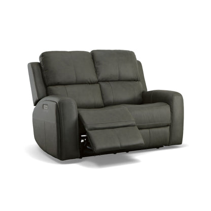 Linden - Power Reclining Loveseat With Power Headrests & Lumbar