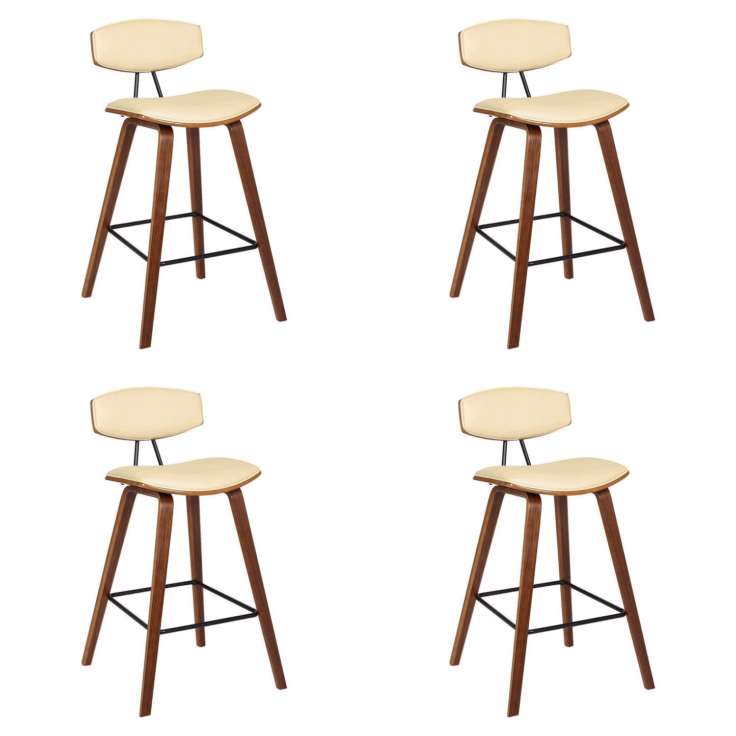 Fox - Mid-Century Bar Stool