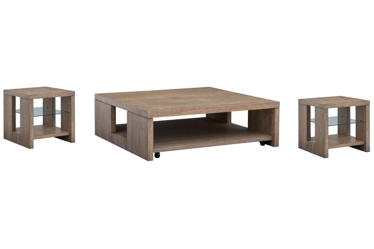 Conway - Square Cocktail Table Set