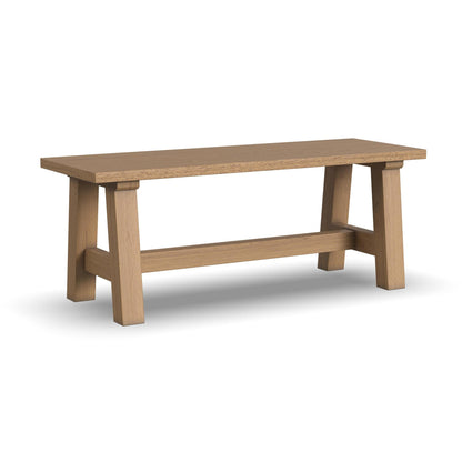 Trestle - Dining Table With 2 Benches