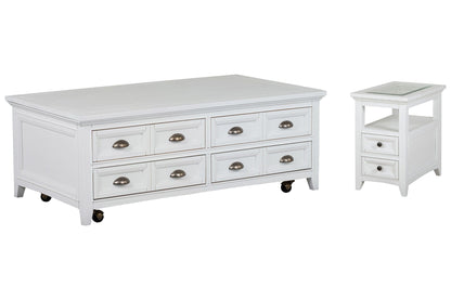Heron Cove - Lift Top Storage Cocktail Table Set