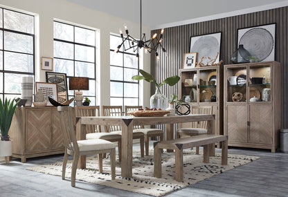 Ainsley - Bench - Cerused Khaki