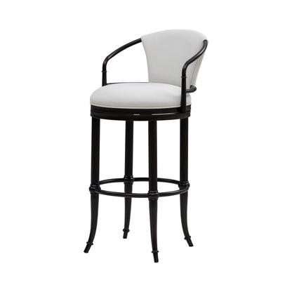 Otis - Upholstered Swivel Bar Height Barstool