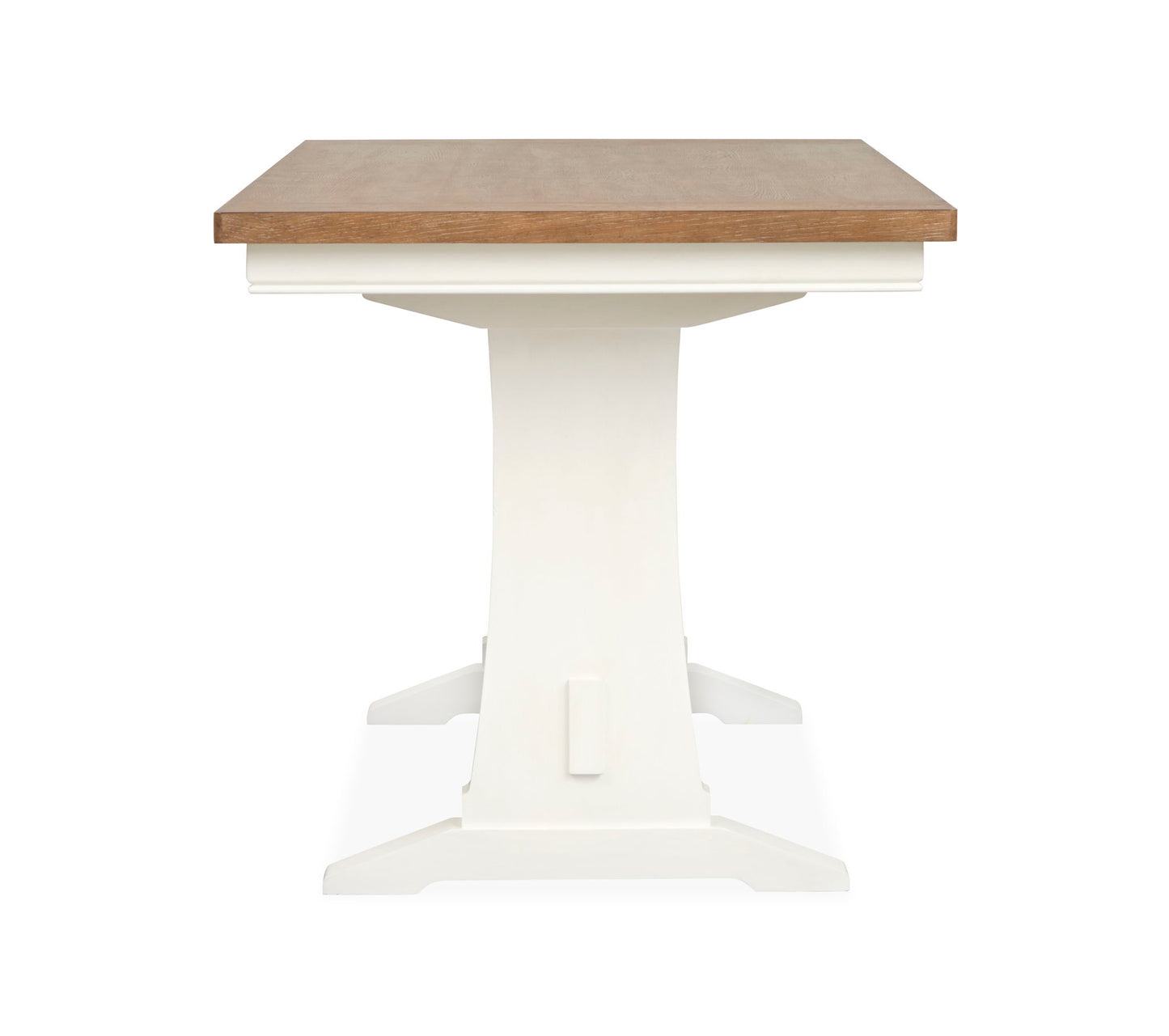 Kingston - Counter Height Table - Whisper White And Cerused Nutmeg