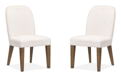 Westbourne - Upholstered Host Chair (Set of 2) - Dark Umber