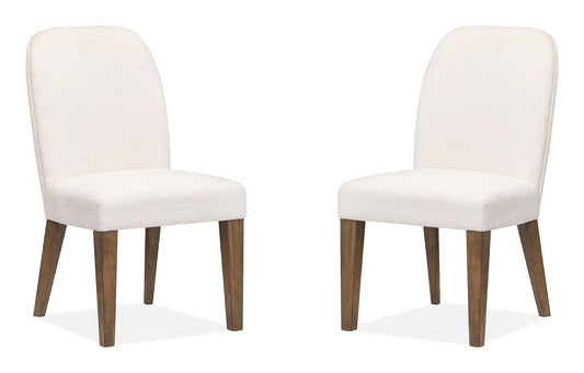 Westbourne - Upholstered Host Chair (Set of 2) - Dark Umber