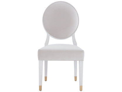 Love. Joy. Bliss.-Miranda Kerr Home - Love Joy Bliss Oval Side Chair (Set of 2) - White