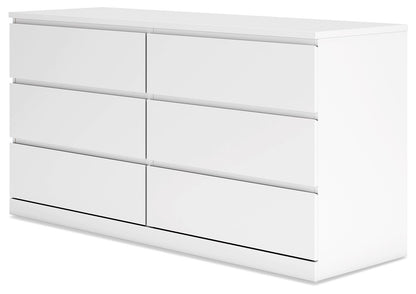 Onita - Six Drawer Dresser