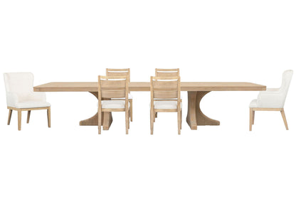 Somerset - Extendable Trestle Dining Table Set