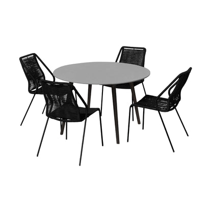 Kylie And Clip - 5 Piece Outdoor Patio Dining Set