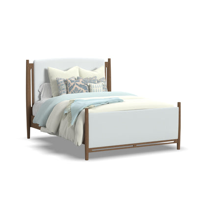Verona - Queen Upholstered Bed - White