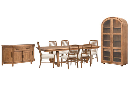Woodward - Trestle Extendable Dining Table Set