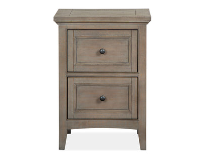 Paxton Place - Small Drawer Nightstand - Dovetail Gray