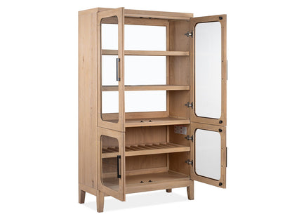 Somerset - Buffet Curio - Butternut and Omari Natural