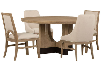 Tristan - 60" Round Dining Table Set