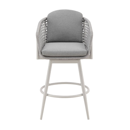 Rhodes - Outdoor Patio Swivel Counter Stool Set