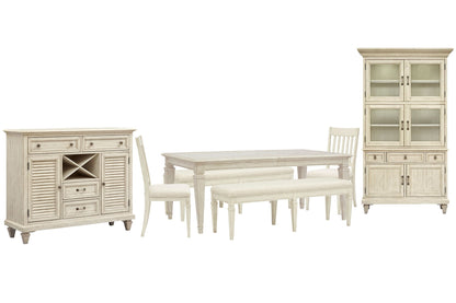 Newport - 7 Piece Extendable Rectangular Dining Table Set