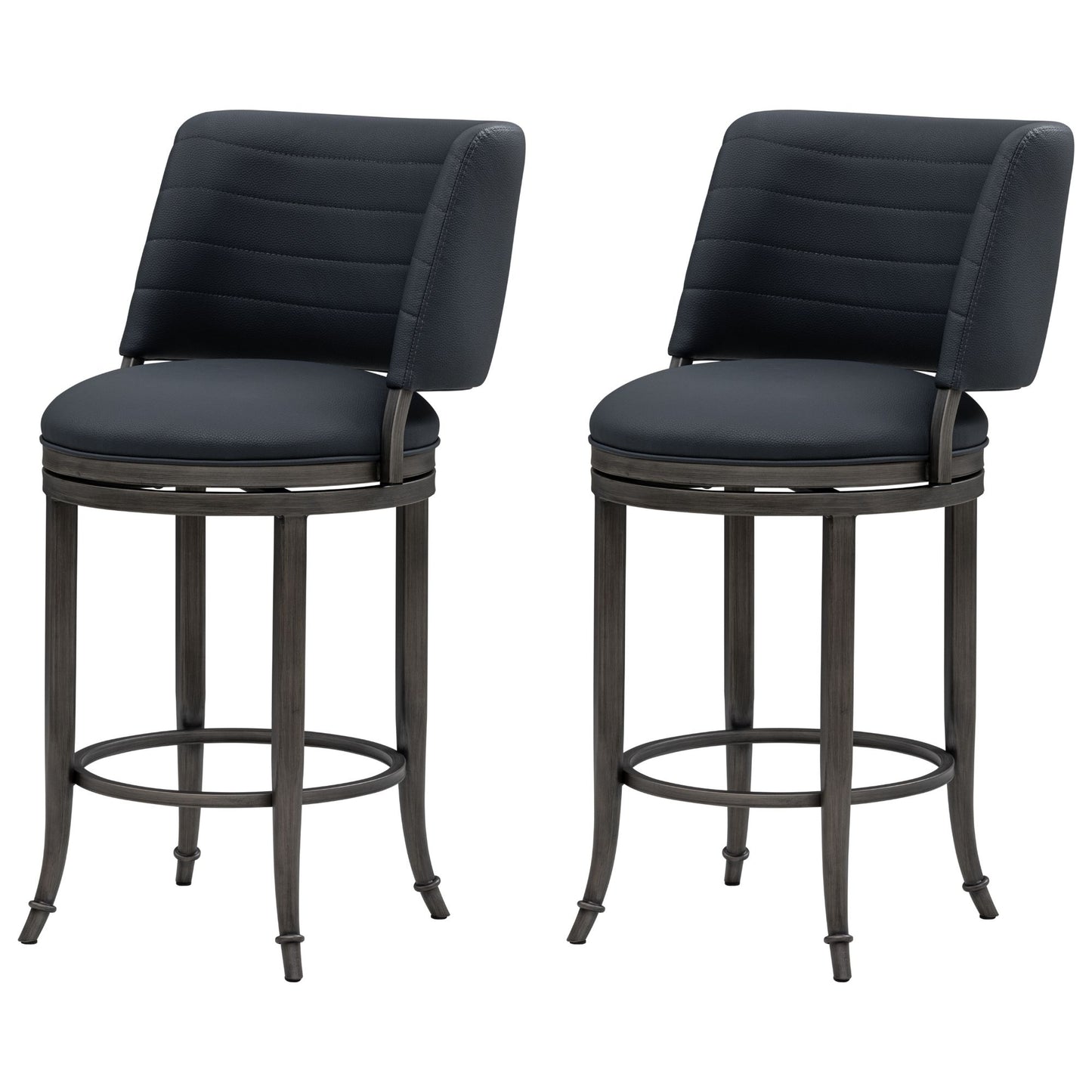 Torres - Upholstered Swivel Counter Height Barstool